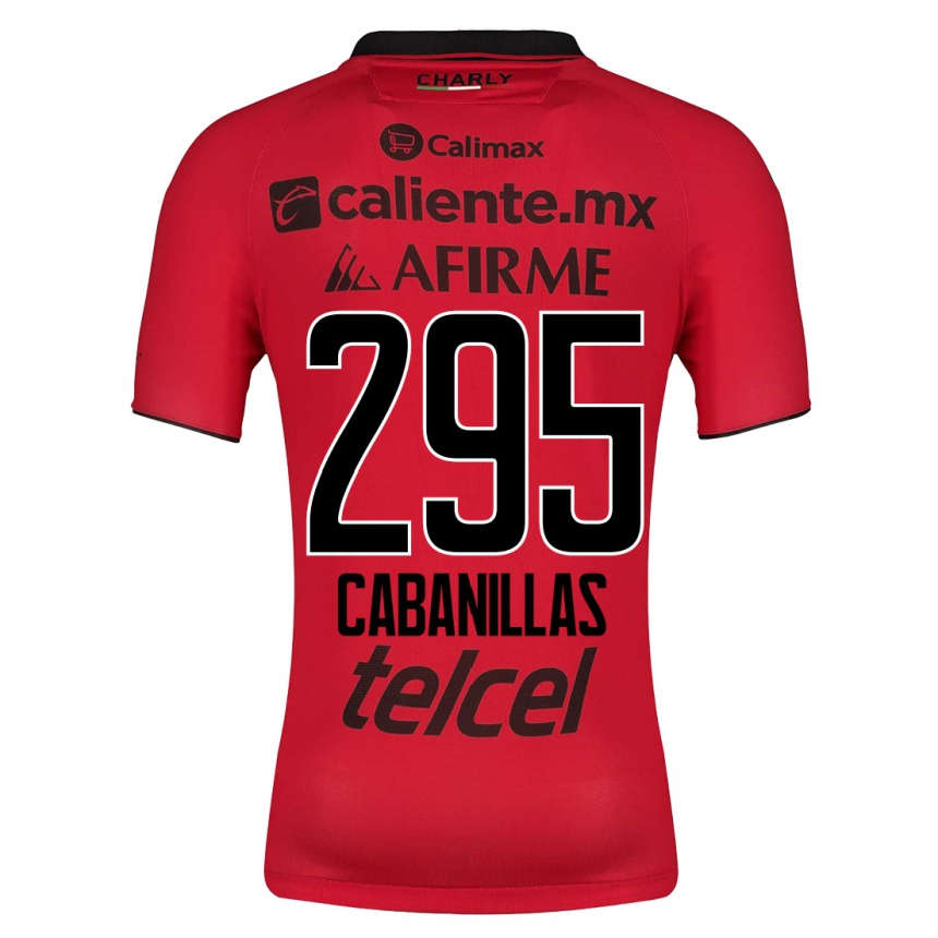 Men Football Osvaldo Cabanillas #295 Red Home Jersey 2023/24 T-Shirt