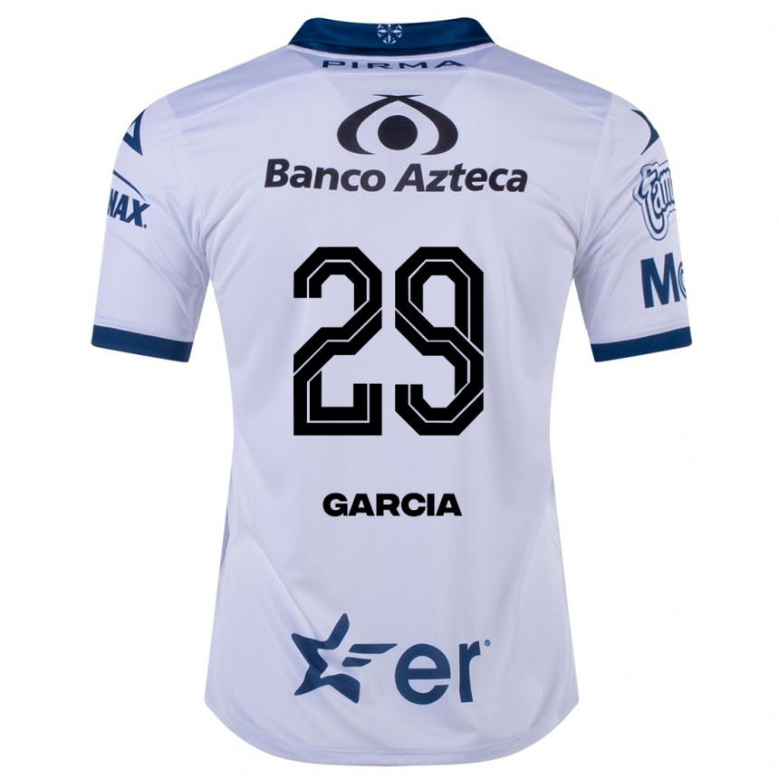 Men Football Emiliano García #29 White Home Jersey 2023/24 T-Shirt