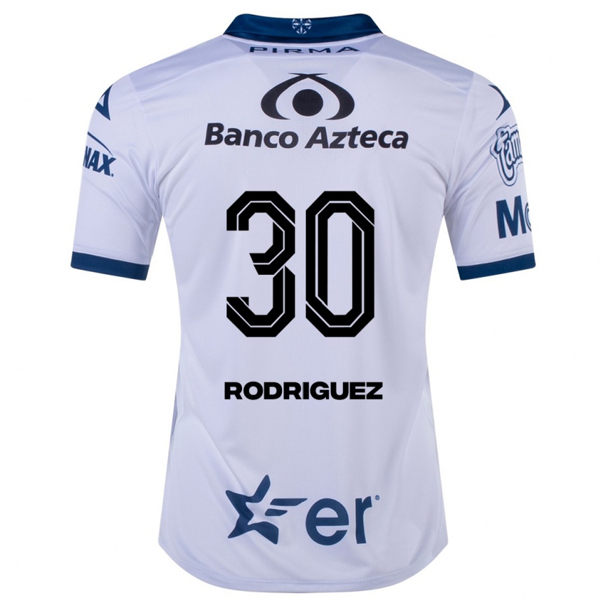 Men Football Jesús Rodríguez #30 White Home Jersey 2023/24 T-Shirt