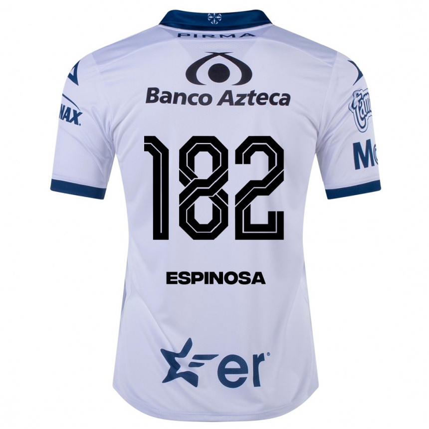 Men Football Daniel Espinosa #182 White Home Jersey 2023/24 T-Shirt