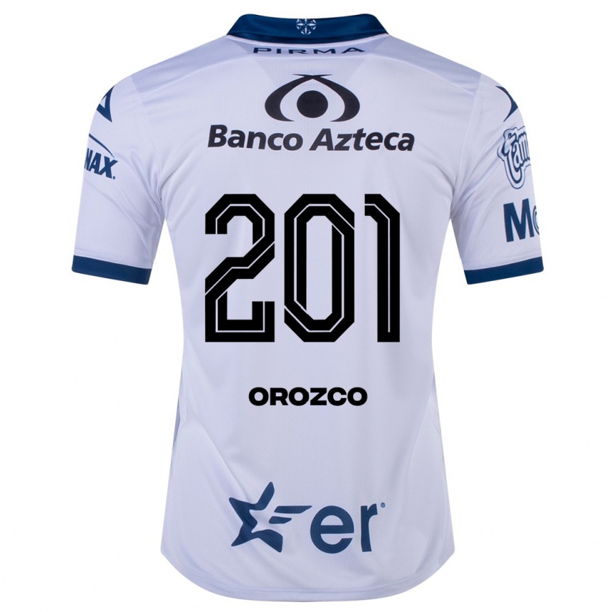 Men Football Fabrizzio Orozco #201 White Home Jersey 2023/24 T-Shirt