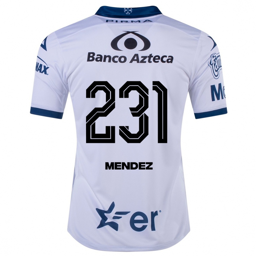 Men Football Alejandro Méndez #231 White Home Jersey 2023/24 T-Shirt