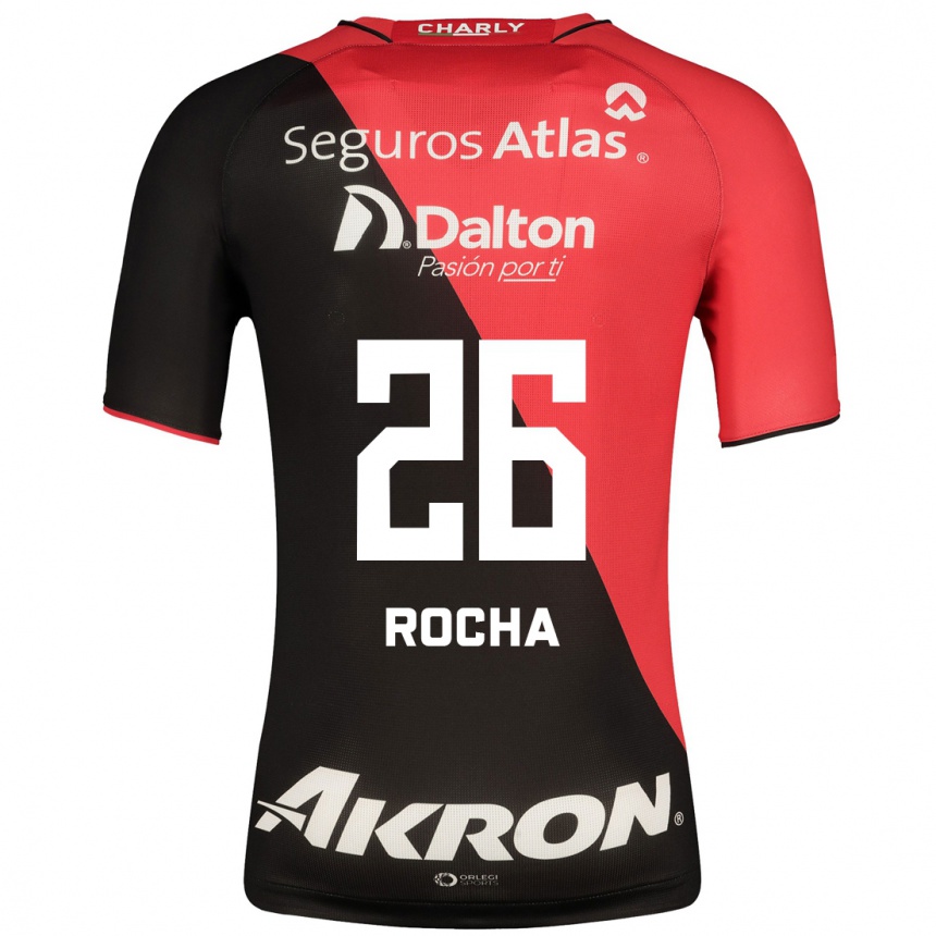 Men Football Aldo Rocha #26 Black Home Jersey 2023/24 T-Shirt