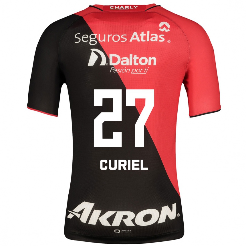 Men Football Alexa Curiel #27 Black Home Jersey 2023/24 T-Shirt