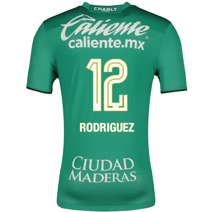 Men Football Lixy Rodríguez #12 Green Home Jersey 2023/24 T-Shirt