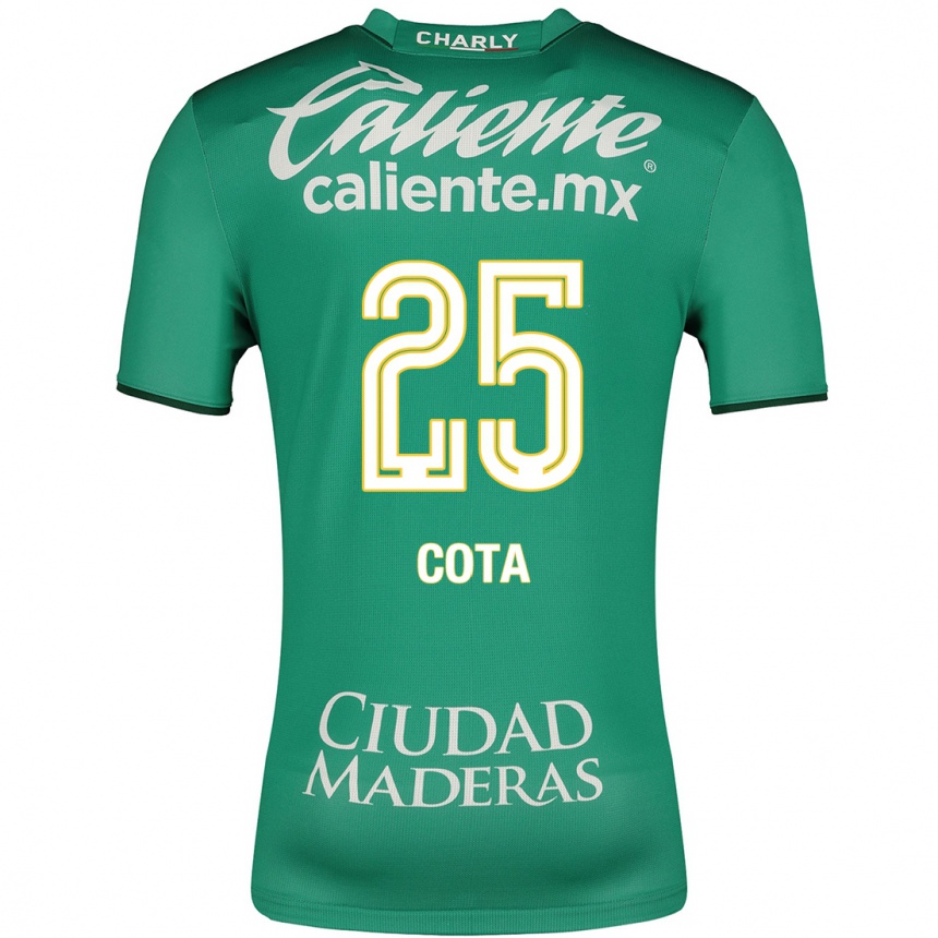 Men Football Renatta Cota #25 Green Home Jersey 2023/24 T-Shirt