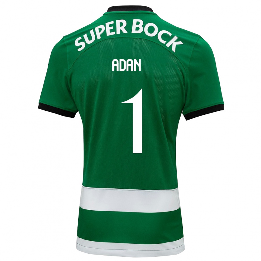 Men Football Antonio Adán #1 Green Home Jersey 2023/24 T-Shirt