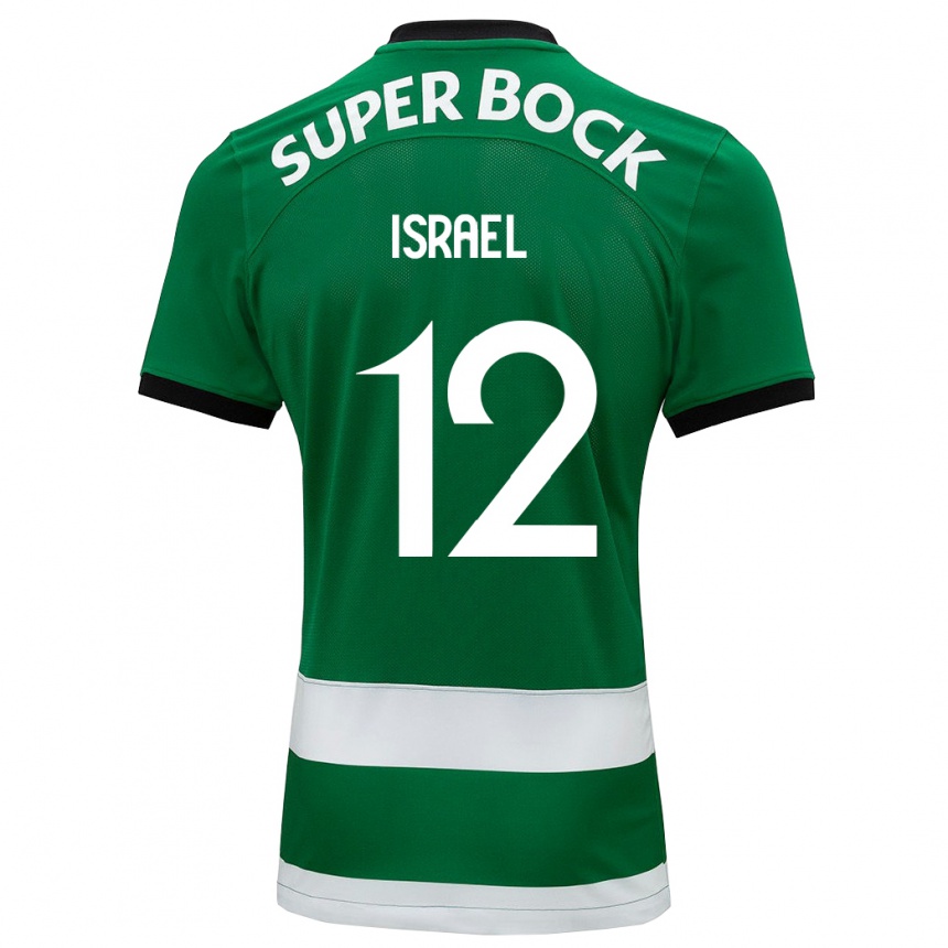 Men Football Franco Israel #12 Green Home Jersey 2023/24 T-Shirt