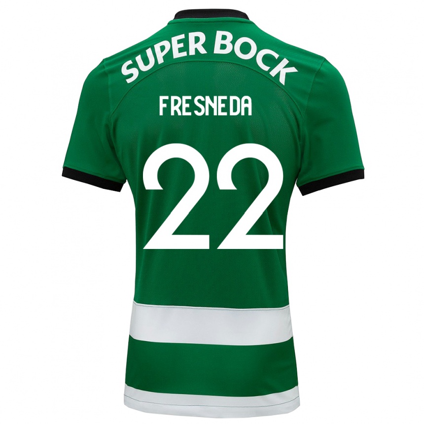 Men Football Iván Fresneda #22 Green Home Jersey 2023/24 T-Shirt