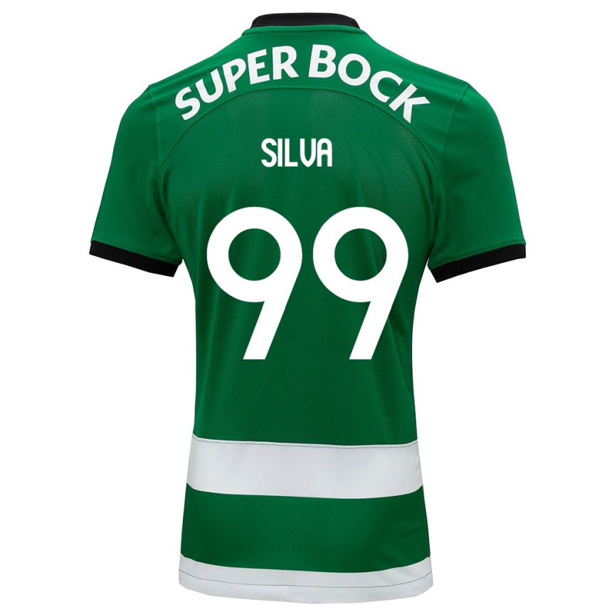 Men Football Francisco Silva #99 Green Home Jersey 2023/24 T-Shirt