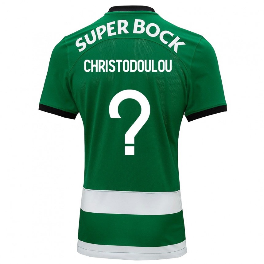 Men Football Argyris Christodoulou #0 Green Home Jersey 2023/24 T-Shirt