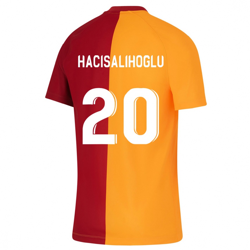 Men Football Arda Hacisalihoglu #20 Orange Home Jersey 2023/24 T-Shirt