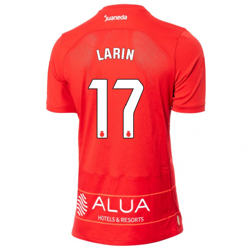 Men Football Cyle Larin #17 Red Home Jersey 2023/24 T-Shirt
