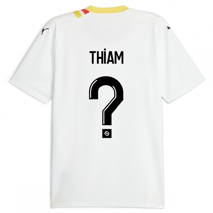 Men Football Mamadou Thiam #0 Black Away Jersey 2023/24 T-Shirt