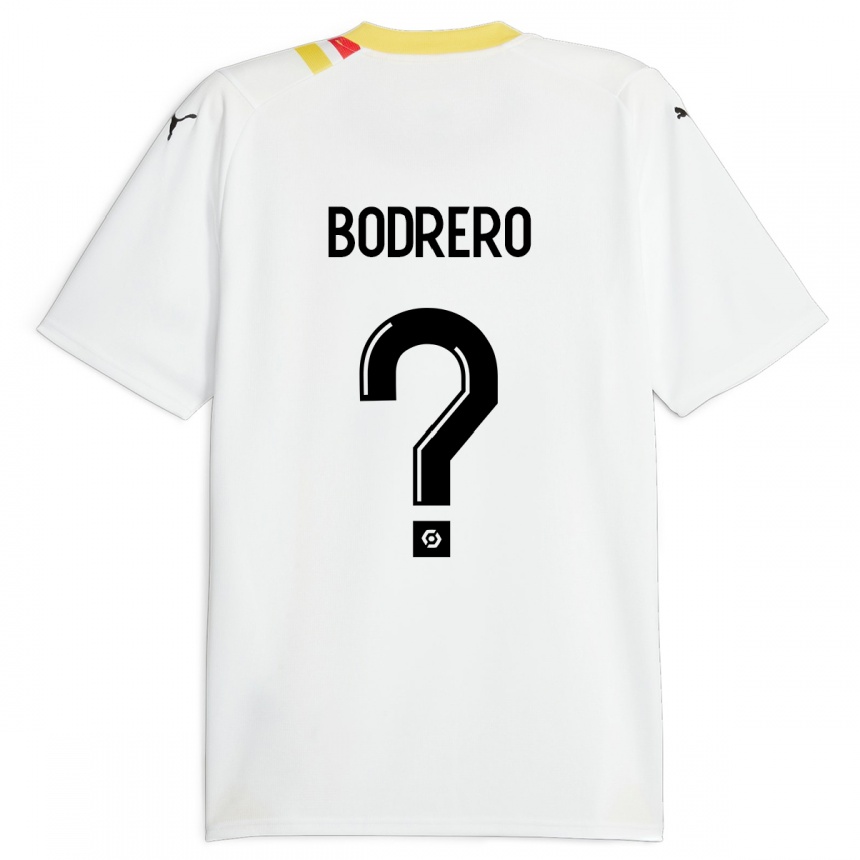 Men Football Constant Bodrero #0 Black Away Jersey 2023/24 T-Shirt