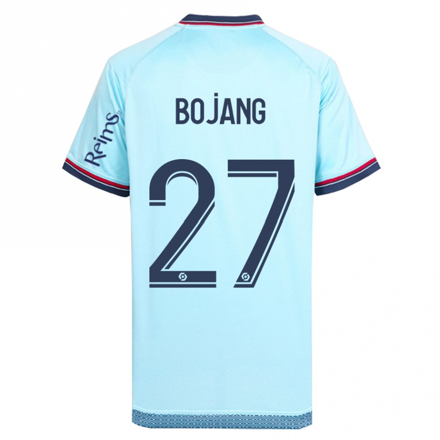 Men Football Adama Bojang #27 Sky Blue Away Jersey 2023/24 T-Shirt