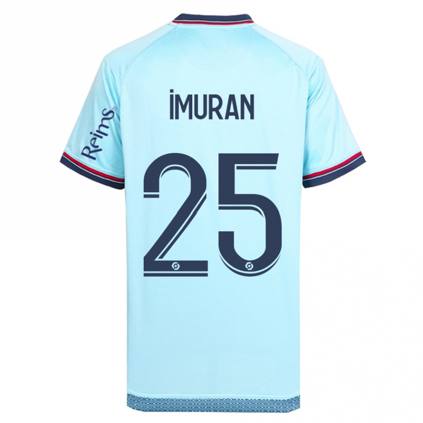 Men Football Rofiat Adenike Imuran #25 Sky Blue Away Jersey 2023/24 T-Shirt