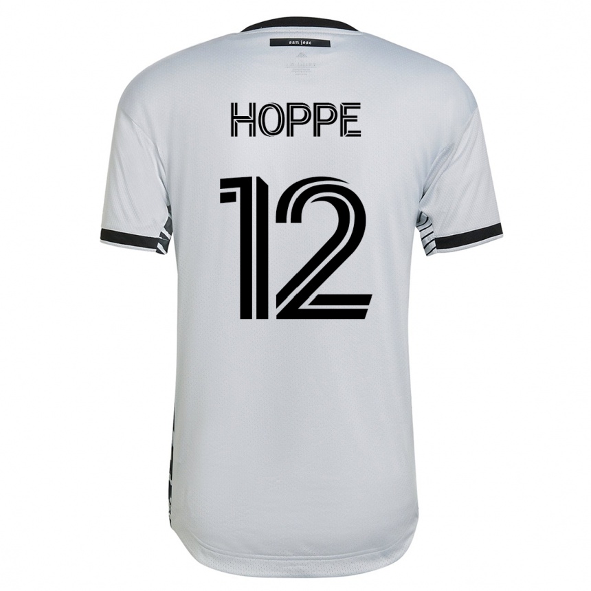 Men Football Matthew Hoppe #12 White Away Jersey 2023/24 T-Shirt