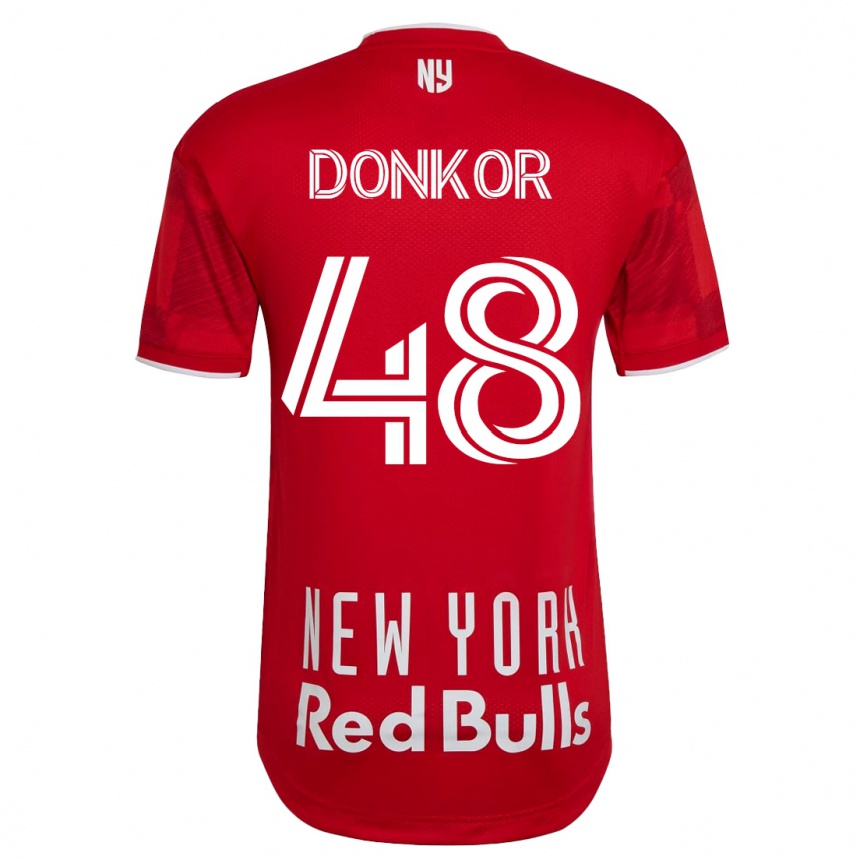 Men Football Ronald Donkor #48 Beige-Golden Away Jersey 2023/24 T-Shirt
