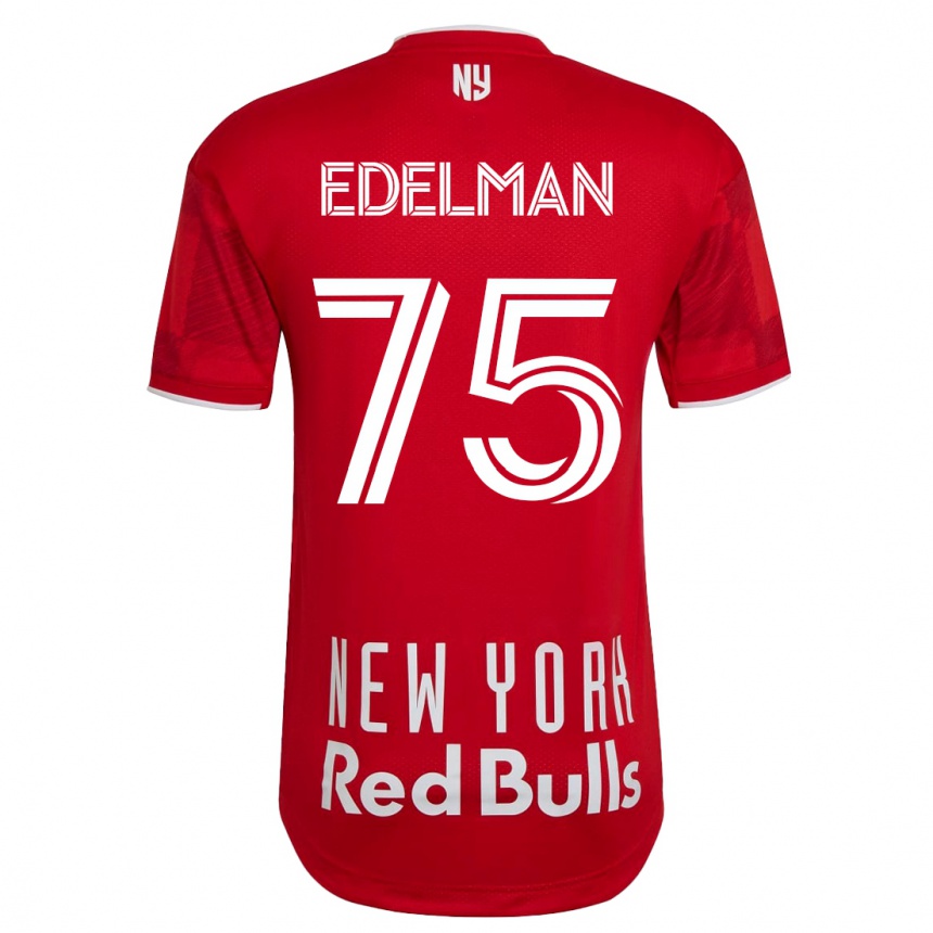 Men Football Daniel Edelman #75 Beige-Golden Away Jersey 2023/24 T-Shirt