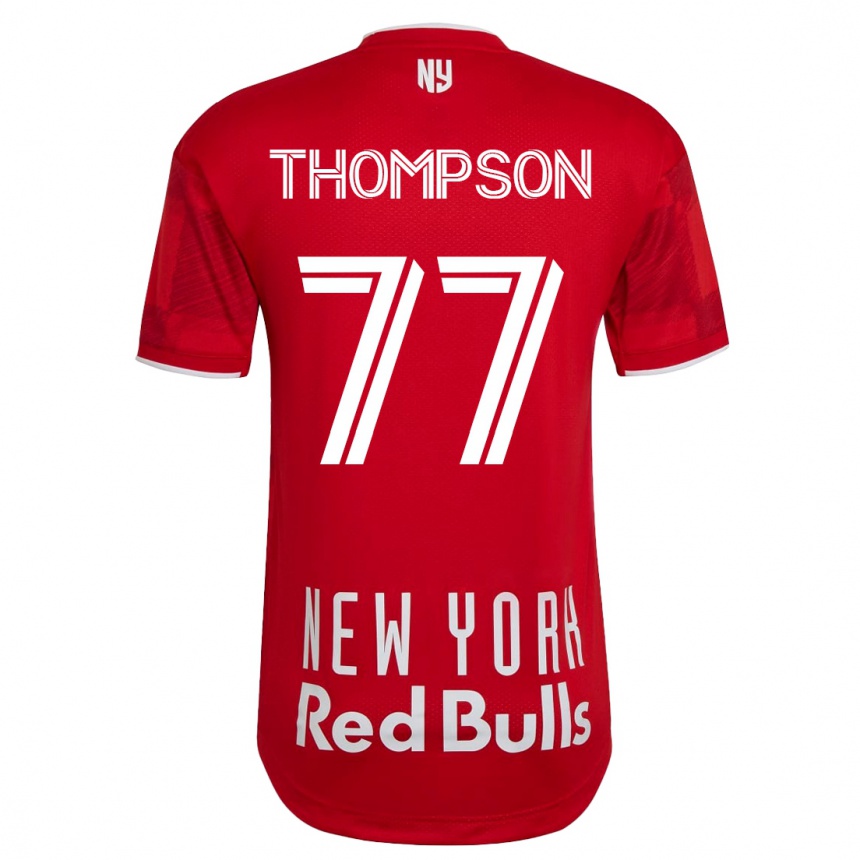 Men Football Amos Shapiro-Thompson #77 Beige-Golden Away Jersey 2023/24 T-Shirt