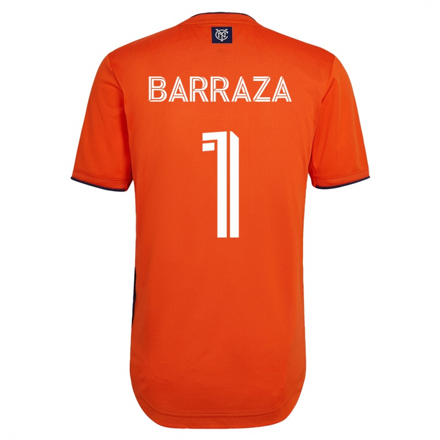 Men Football Luis Barraza #1 Black Away Jersey 2023/24 T-Shirt
