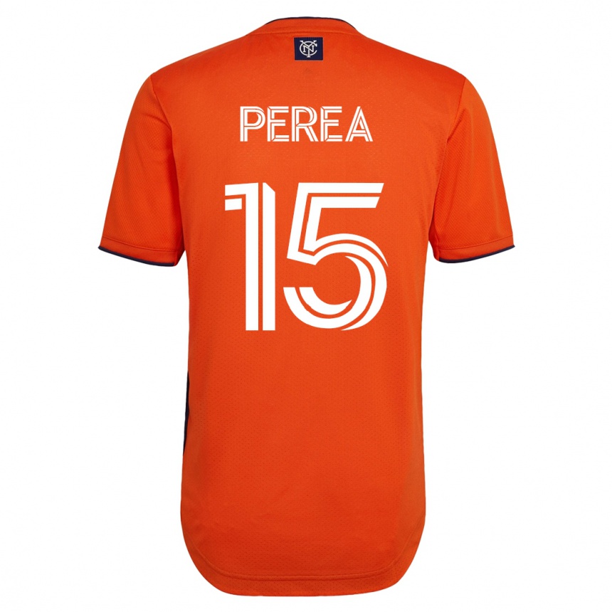 Men Football Andrés Perea #15 Black Away Jersey 2023/24 T-Shirt