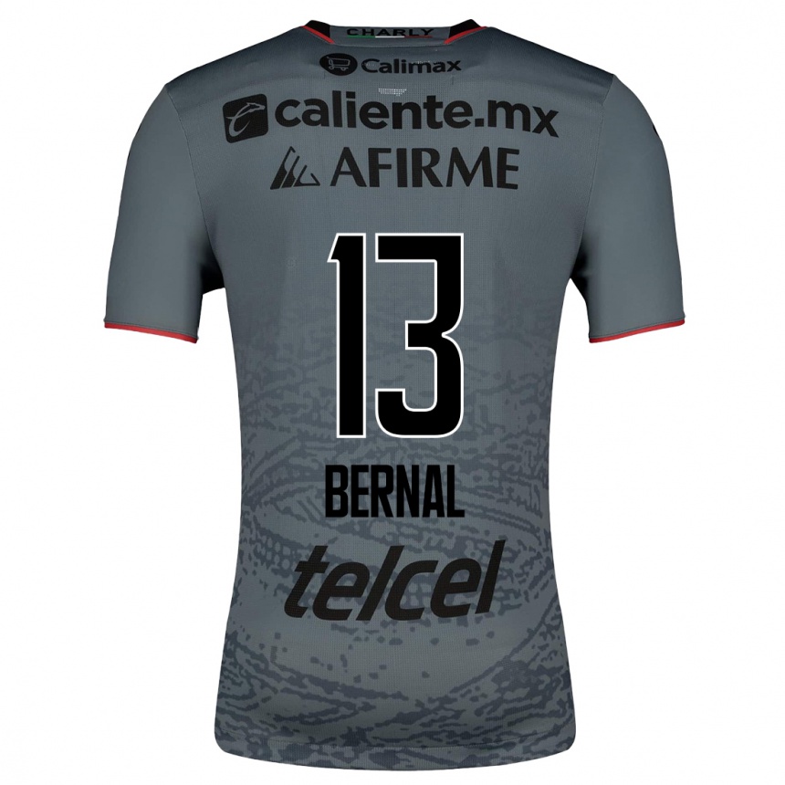 Men Football Mayra Pelayo-Bernal #13 Grey Away Jersey 2023/24 T-Shirt