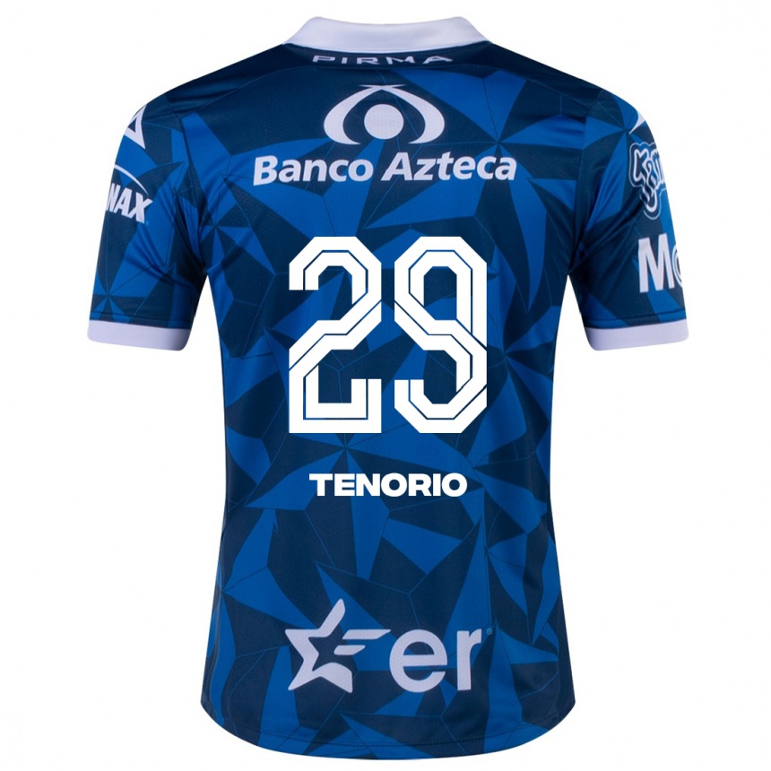 Men Football Jessica Tenorio #29 Blue Away Jersey 2023/24 T-Shirt