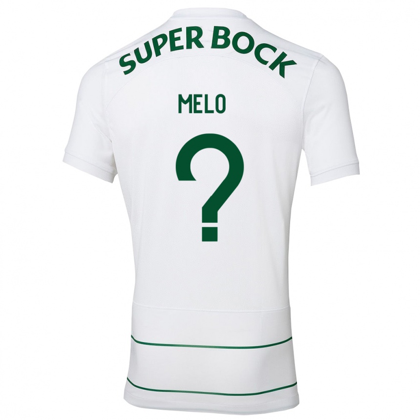Men Football Rafael Melo #0 White Away Jersey 2023/24 T-Shirt