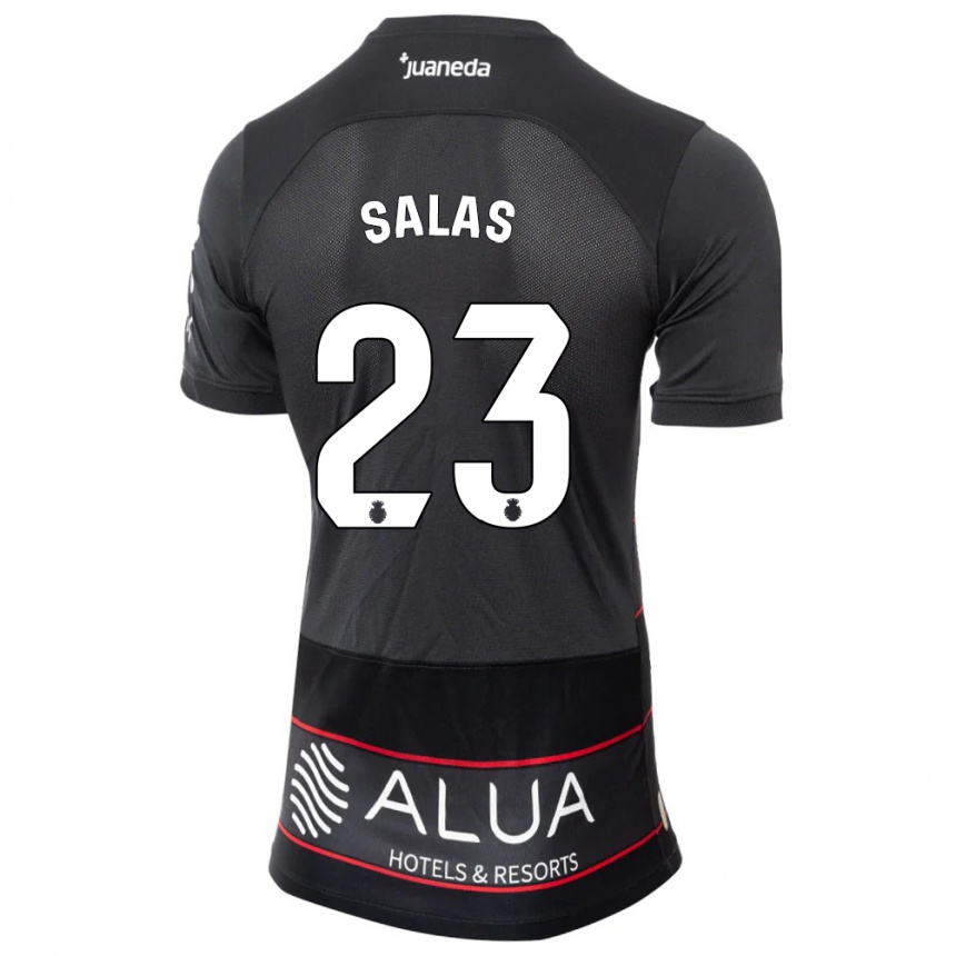 Men Football Jan Salas #23 Black Away Jersey 2023/24 T-Shirt