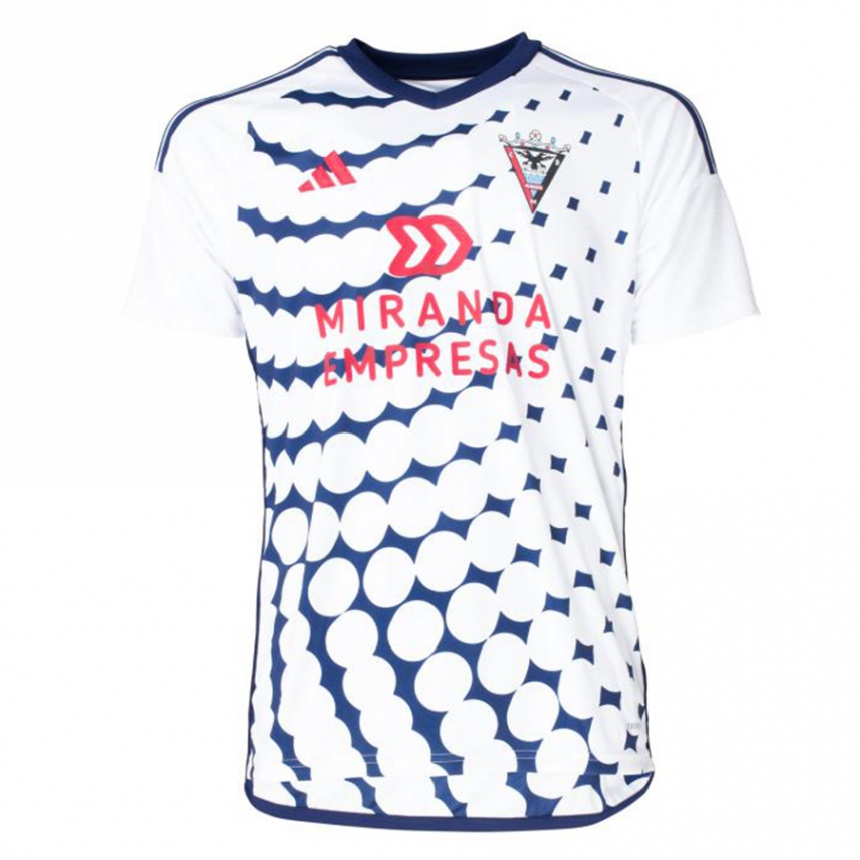 Men Football Iago Domínguez #1 White Away Jersey 2023/24 T-Shirt