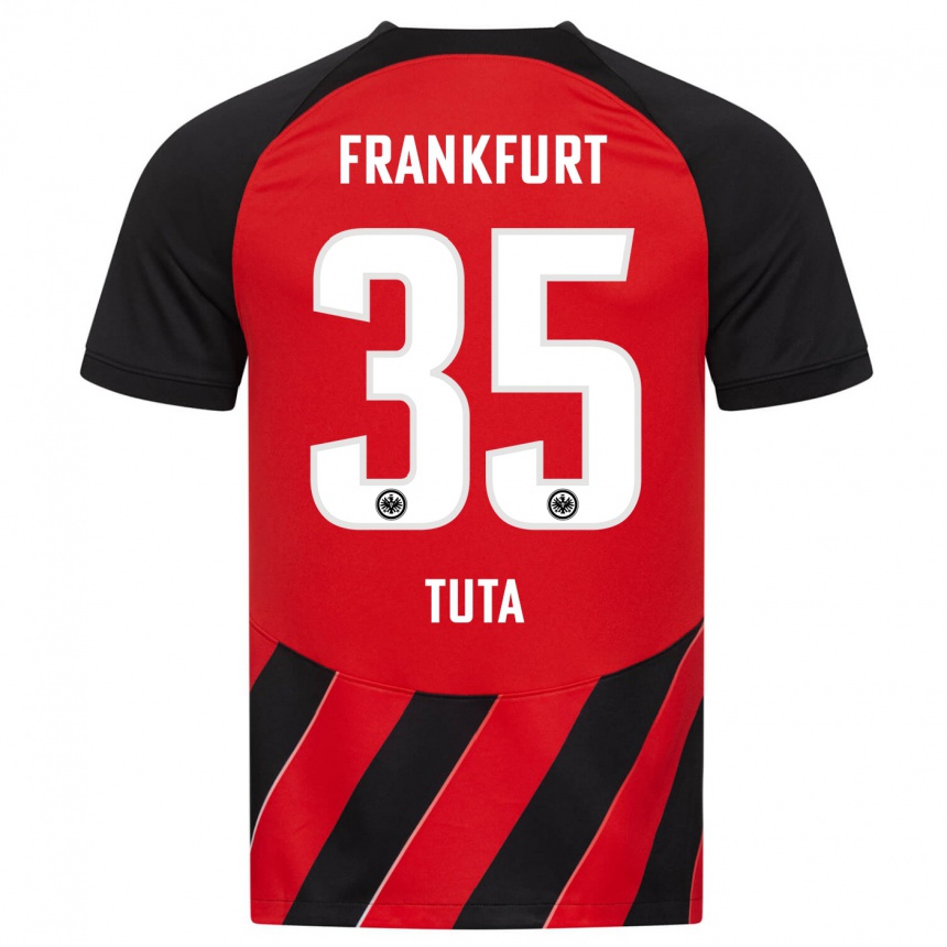 Women Football Tuta #35 Red Black Home Jersey 2023/24 T-Shirt