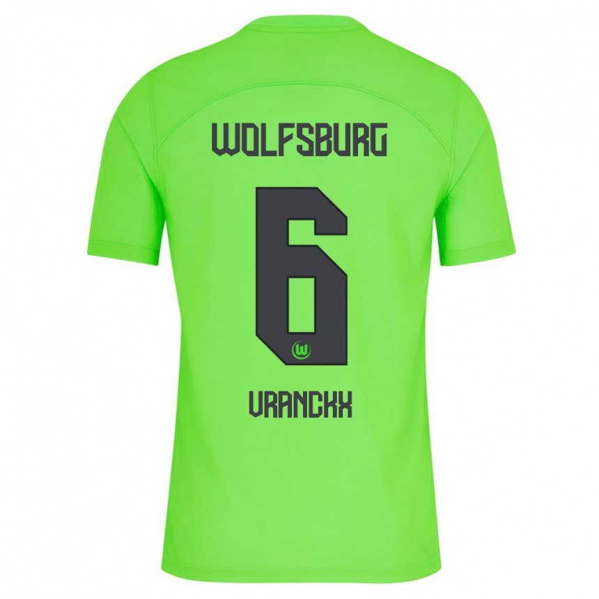 Women Football Aster Vranckx #6 Green Home Jersey 2023/24 T-Shirt