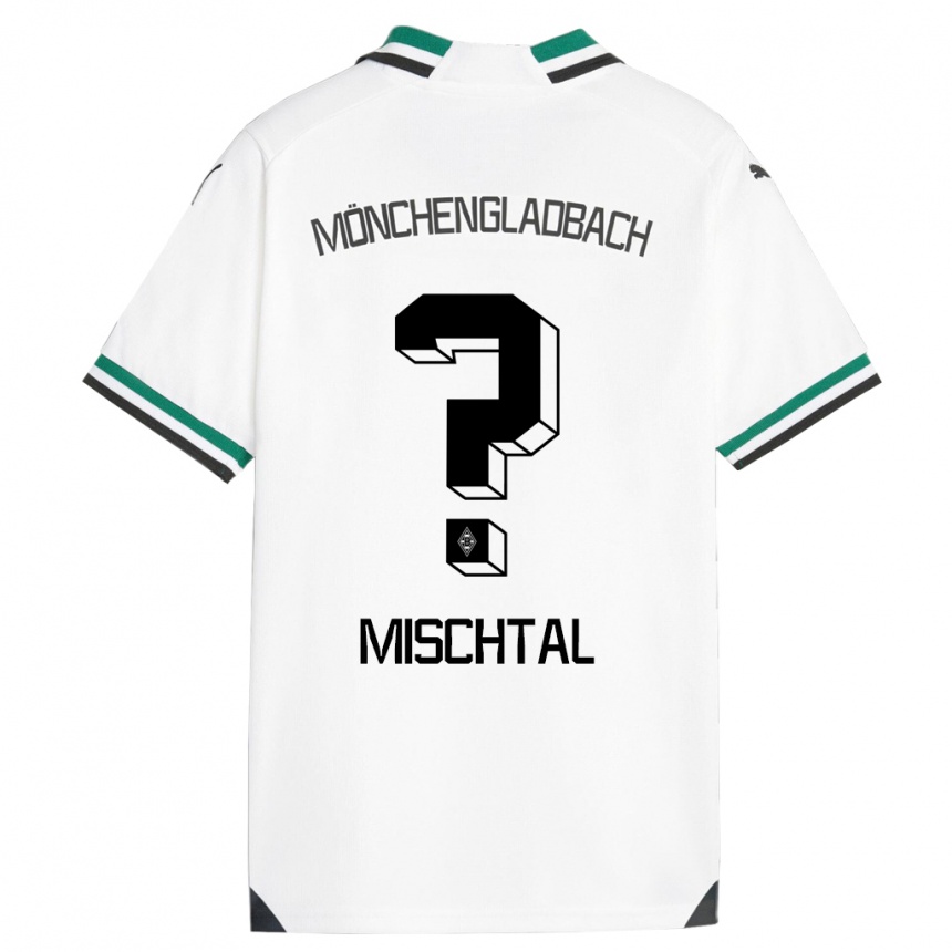 Women Football Kilian Mischtal #0 White Green Home Jersey 2023/24 T-Shirt