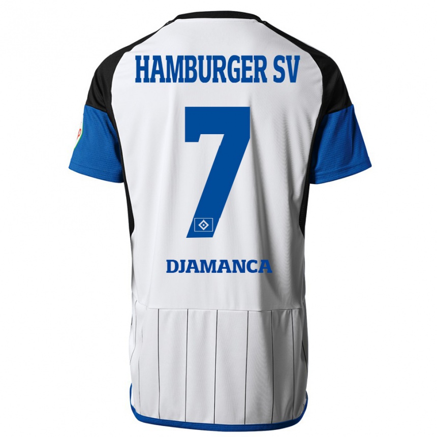 Women Football Ismaila Djamanca #7 White Home Jersey 2023/24 T-Shirt