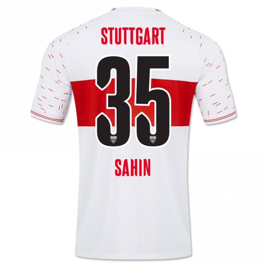 Women Football Mehmet Sahin #35 White Home Jersey 2023/24 T-Shirt
