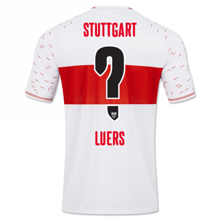 Women Football Julian Lüers #0 White Home Jersey 2023/24 T-Shirt