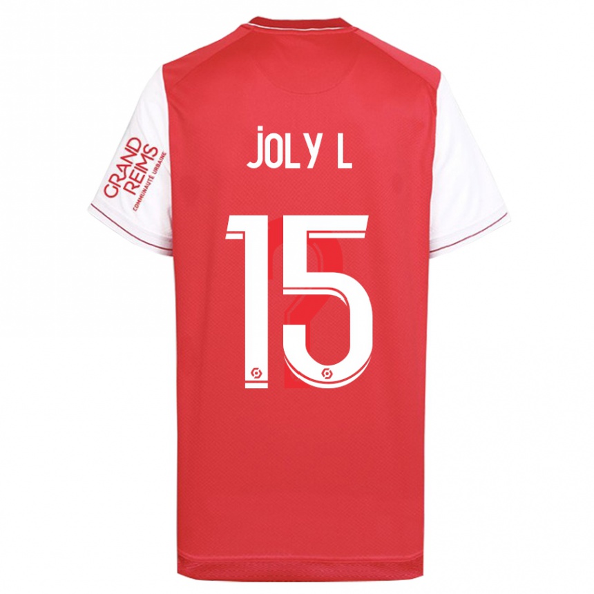 Women Football Lou Ann Joly #15 Red Home Jersey 2023/24 T-Shirt