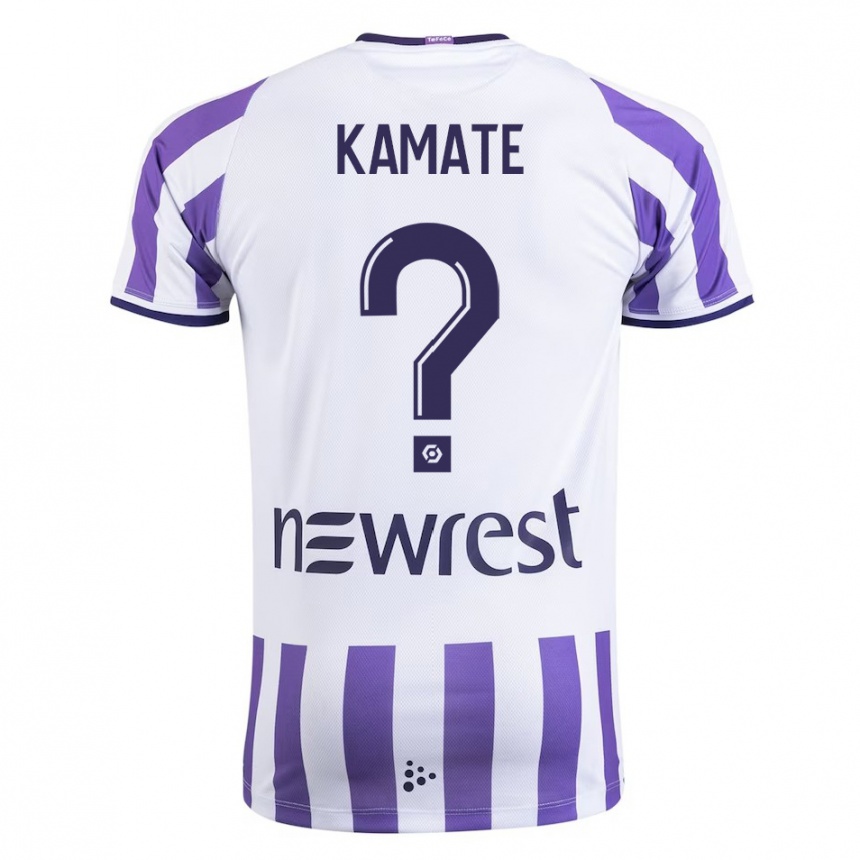 Women Football Ali Kamate #0 White Home Jersey 2023/24 T-Shirt