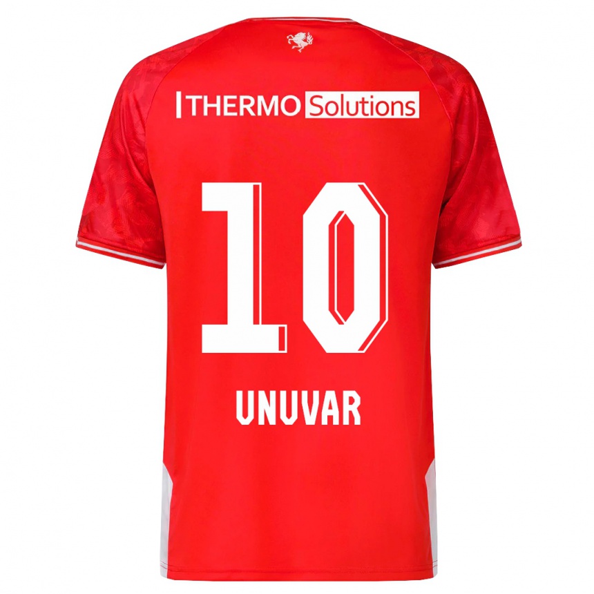 Women Football Naci Ünüvar #10 Red Home Jersey 2023/24 T-Shirt