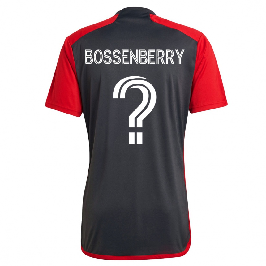 Women Football Antone Bossenberry #0 Grey Home Jersey 2023/24 T-Shirt