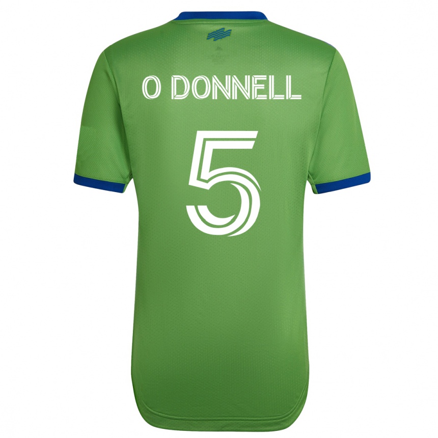 Women Football Kristina O'donnell #5 Green Home Jersey 2023/24 T-Shirt
