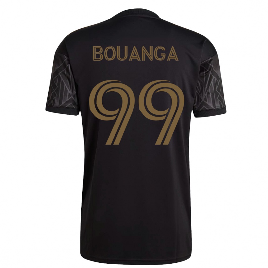 Women Football Denis Bouanga #99 Black Home Jersey 2023/24 T-Shirt