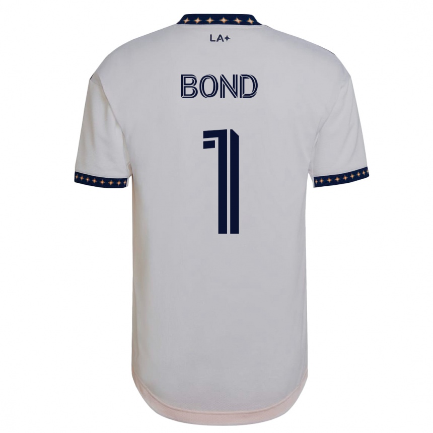 Women Football Jonathan Bond #1 White Home Jersey 2023/24 T-Shirt