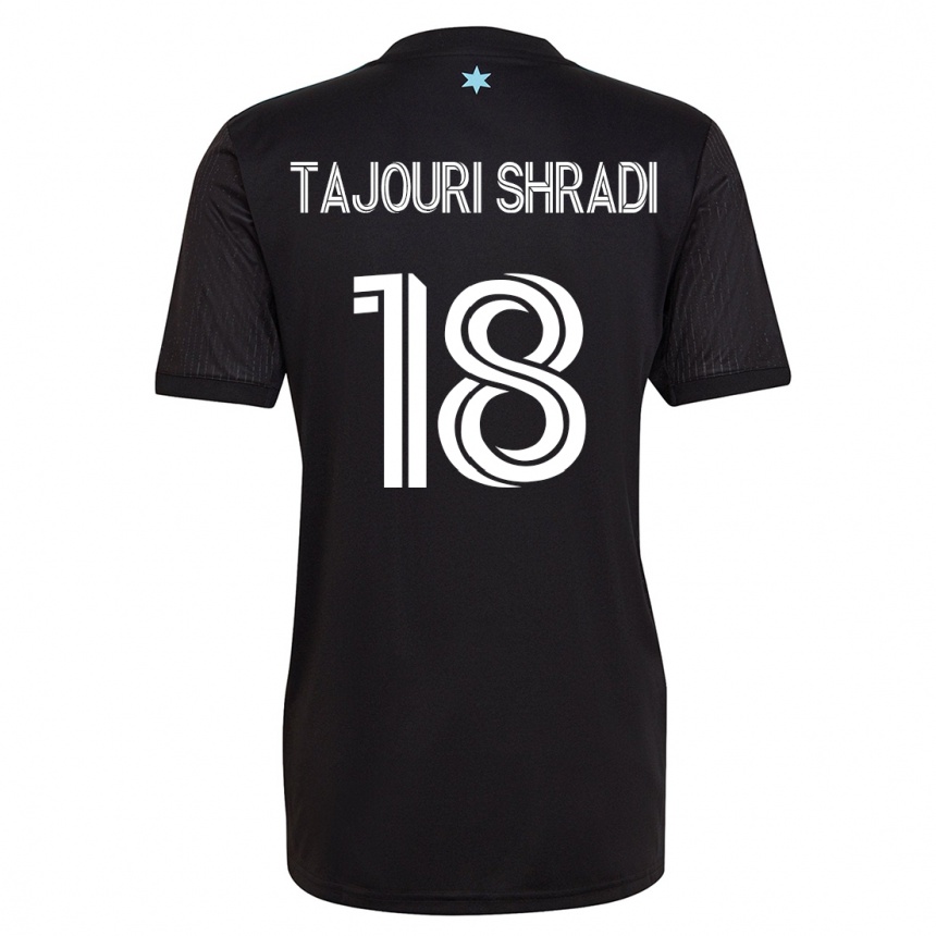 Women Football Ismael Tajouri-Shradi #18 Black Home Jersey 2023/24 T-Shirt