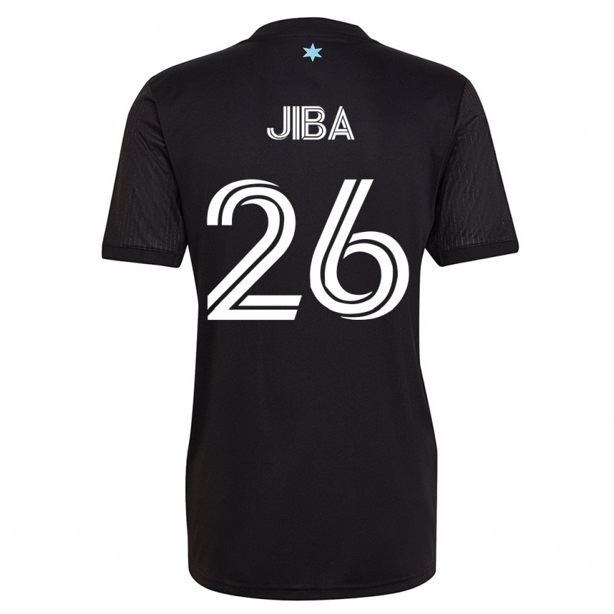 Women Football Ryen Jiba #26 Black Home Jersey 2023/24 T-Shirt