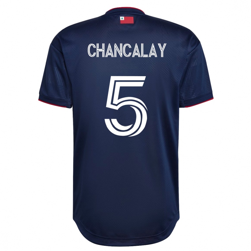 Women Football Tomás Chancalay #5 Navy Home Jersey 2023/24 T-Shirt