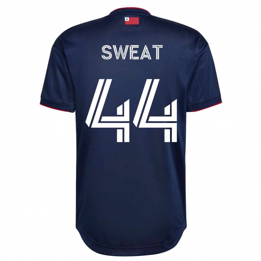 Women Football Ben Sweat #44 Navy Home Jersey 2023/24 T-Shirt