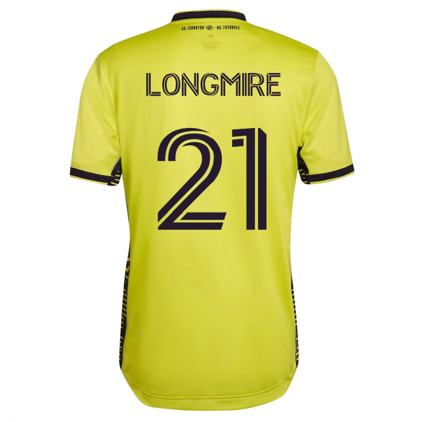 Women Football Ahmed Longmire #21 Yellow Home Jersey 2023/24 T-Shirt